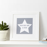 Personalised You Are A Star Print