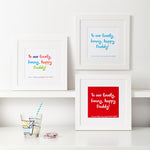 Personalised My Special Message To Dad Print