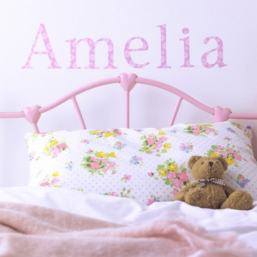 Personalised Wall Letter Stickers Daisy