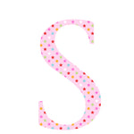 Personalised Wall Letter Stickers Pink Twinkle